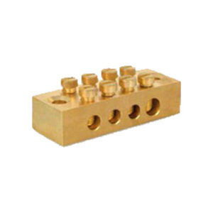 Brass Neutral Links 4 Way