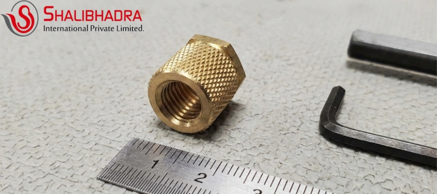 what is a brass hex insert
