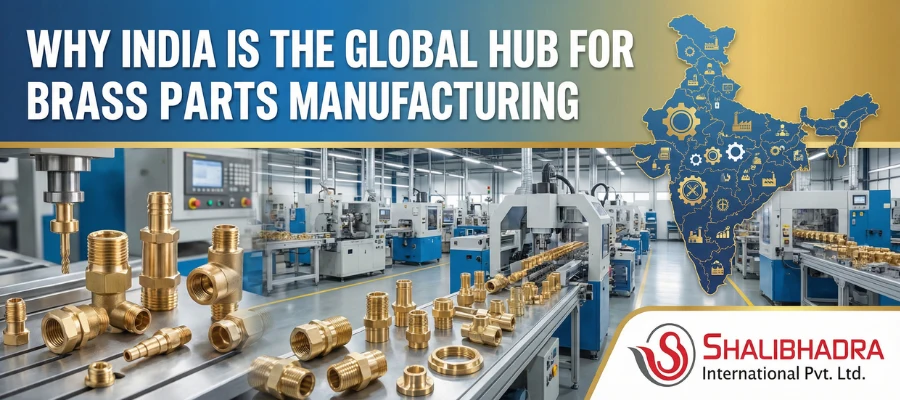 why india is the global hub for brass parts manufacturing