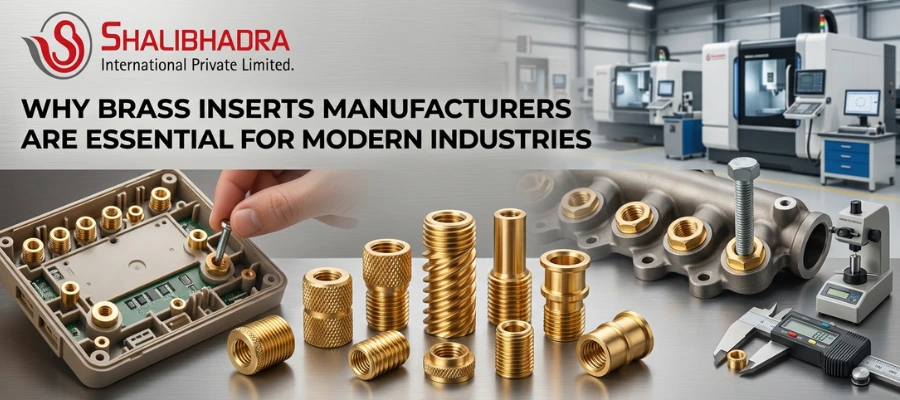 Why Brass Inserts Manufacturers Are Essential for Modern Industries